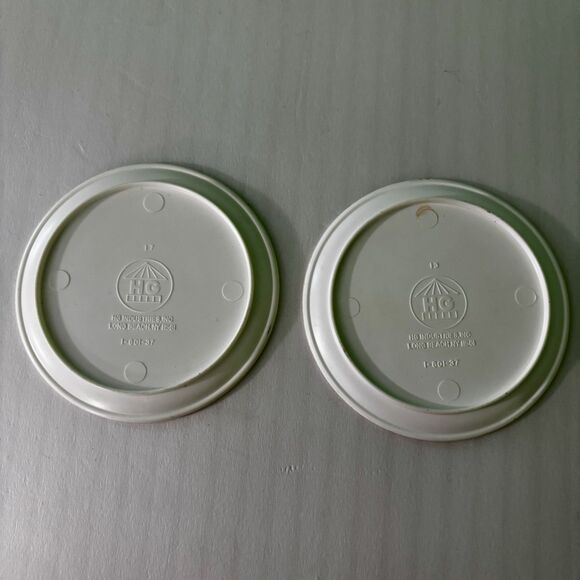 My Little Pony Bowtie 2 Plates Tea Set 1984 Hasbro Vintage 3.25 inch MLP - Picture 4 of 6